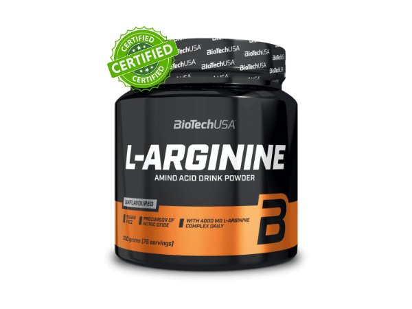 L-Arginine Powder 300g - BiotechUsa