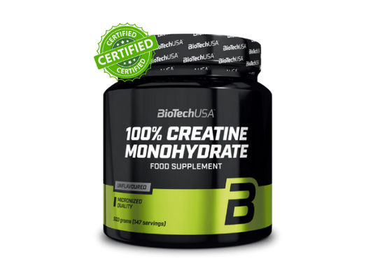 100% Creatine Monohydrate - BiotechUsa