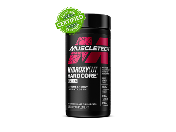 HydroxyCut Hardcore Elite 110 caps - MuscleTech