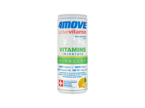 VITAMINS + MINERALS BOISSON 250ml - 4 MOVE